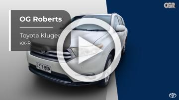 2013 Toyota Kluger KX-R Auto 2WD